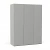 Westwing Collection Armoire modulaire grise Leon, largeur 150 cm, plusieurs variantes, Basic Interior, hauteur 200 cm