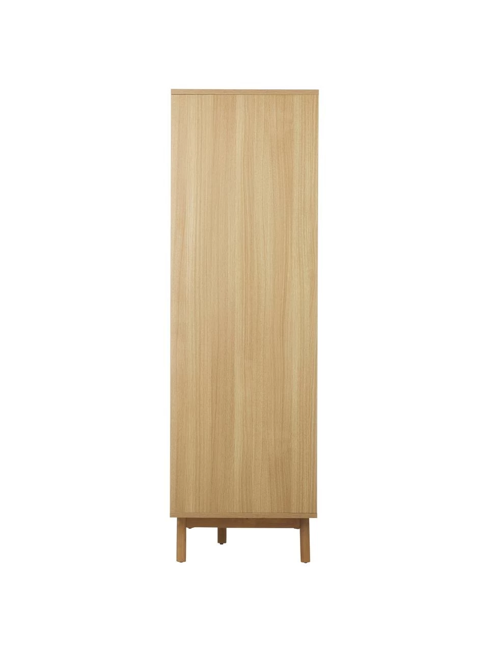 Westwing Collection Armoire scandi blanche 2 portes Nathan, larg. 100 x haut. 186 cm â Image 6