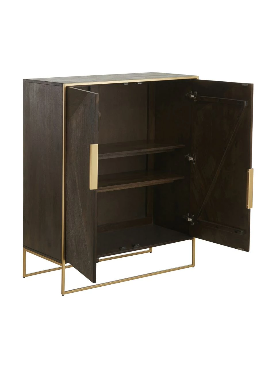 Westwing Collection Buffet bois massif Harry, larg. 100 x haut. 120 cm – Image 6