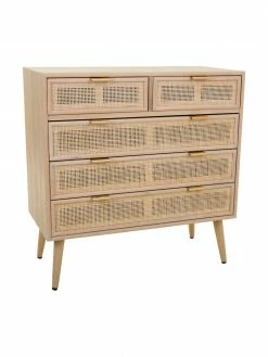 Commode rustique Cayetana, larg. 80 x haut. 81 cmDisponibilité limitée