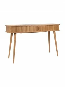 Zuiver Console en bois avec rangement Barbier, larg. 120 x prof. 35 cm