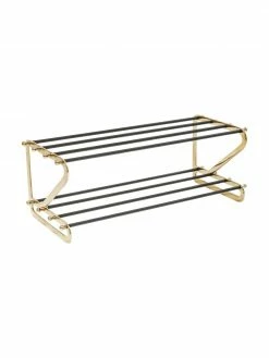 Kare Design Étagère à chaussures, à 2 niveaux Walk, larg. 84 x haut. 34 cm