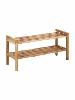 Rowico Étagère à chaussures en bois à 2 niveaux Confetti, larg. 80 x haut. 40 cm