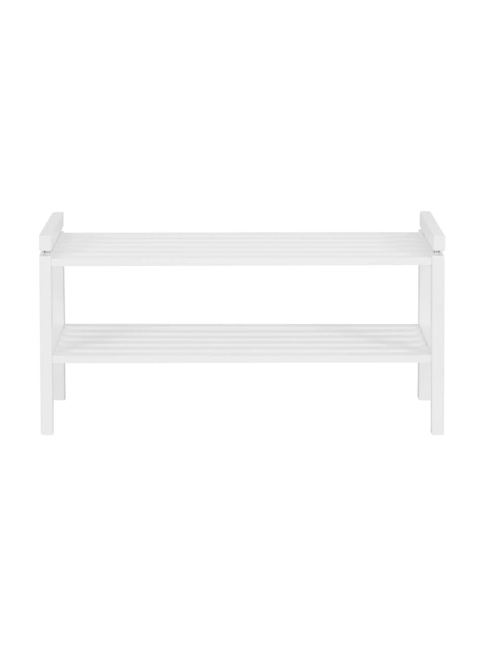 Rowico Étagère à chaussures en bois à 2 niveaux Confetti, larg. 80 x haut. 40 cm – Image 3