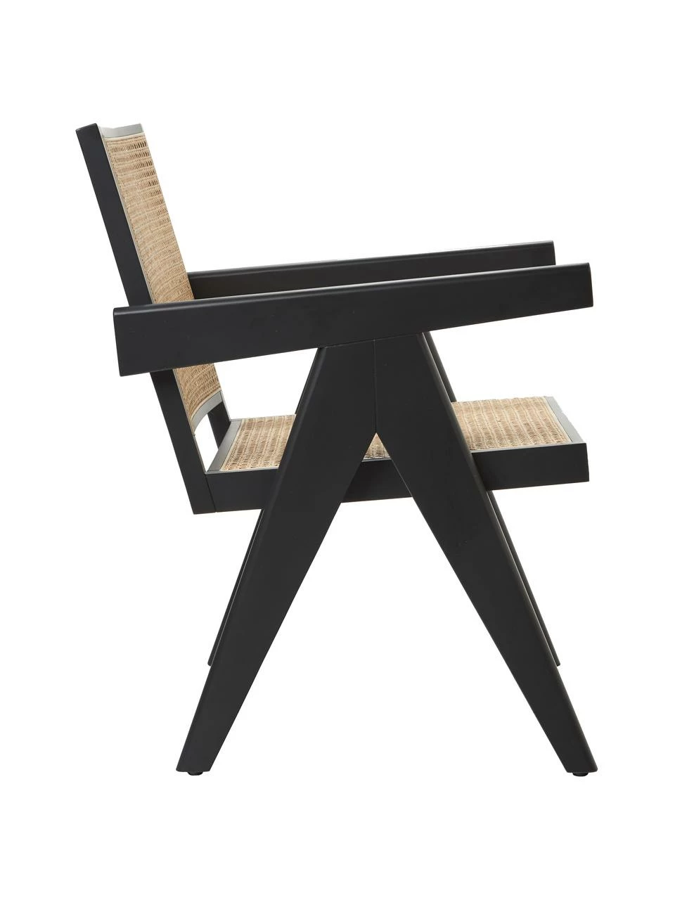 Westwing Collection Fauteuil lounge en cannage Sissi, larg. 58 x prof. 66 cm – Image 5