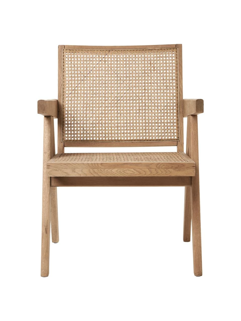 Westwing Collection Fauteuil lounge en cannage Sissi, larg. 58 x prof. 66 cm – Image 4