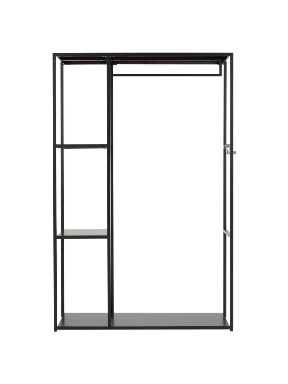 Penderie ouverte métallique Preston, larg. 110 x haut. 170 cmDisponibilité limitée – Image 3