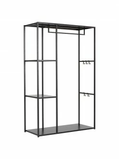 Penderie ouverte métallique Preston, larg. 110 x haut. 170 cmDisponibilitĂ© limitĂ©e