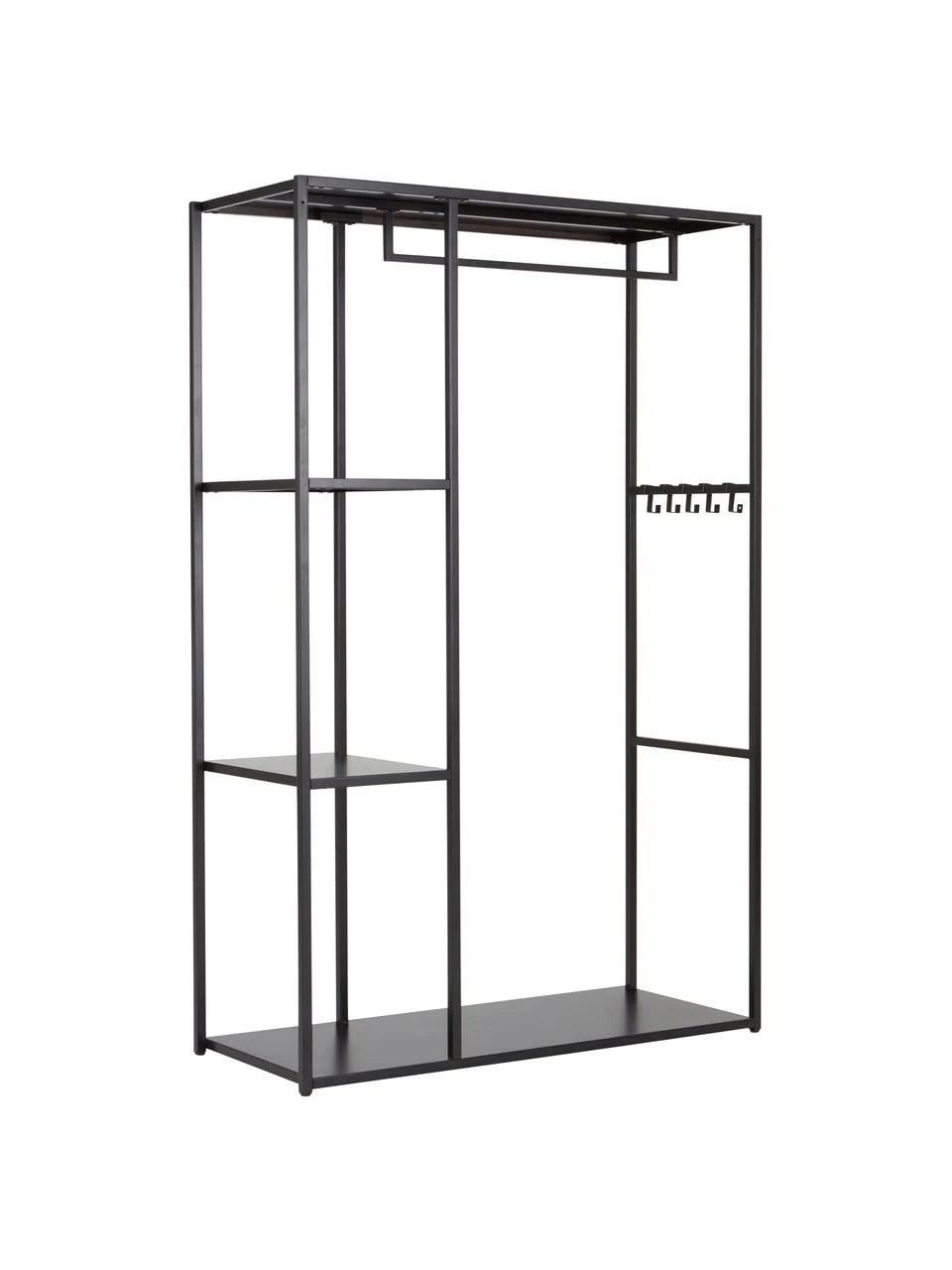 Penderie ouverte métallique Preston, larg. 110 x haut. 170 cmDisponibilité limitée – Image 4