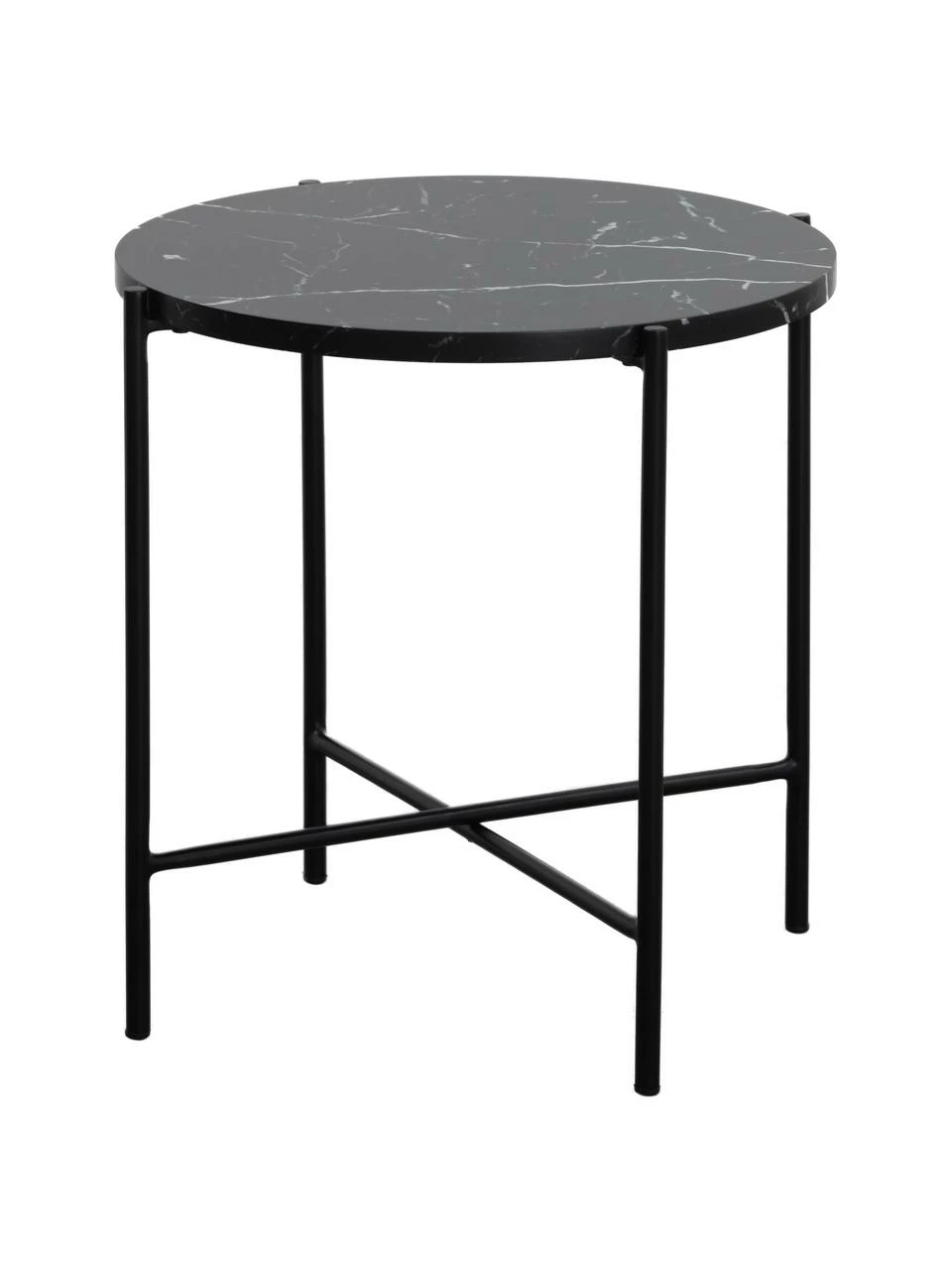 Westwing Collection Table d'appoint Fria, Ă 45 x haut. 46 cm
