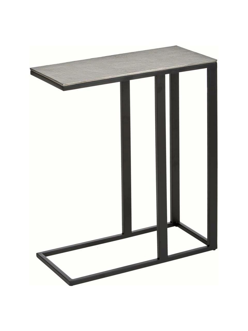 Westwing Collection Table d'appoint design industriel Edge, larg. 45 x haut. 62 cm