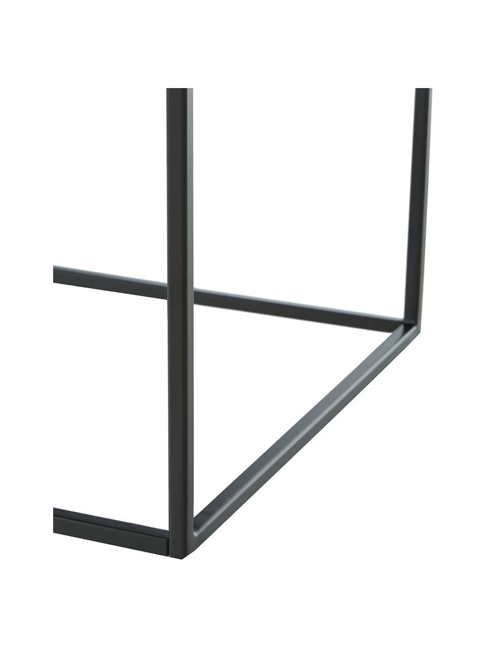 Westwing Collection Table d'appoint marbre Alys, larg. 45 x haut. 50 cm – Image 6