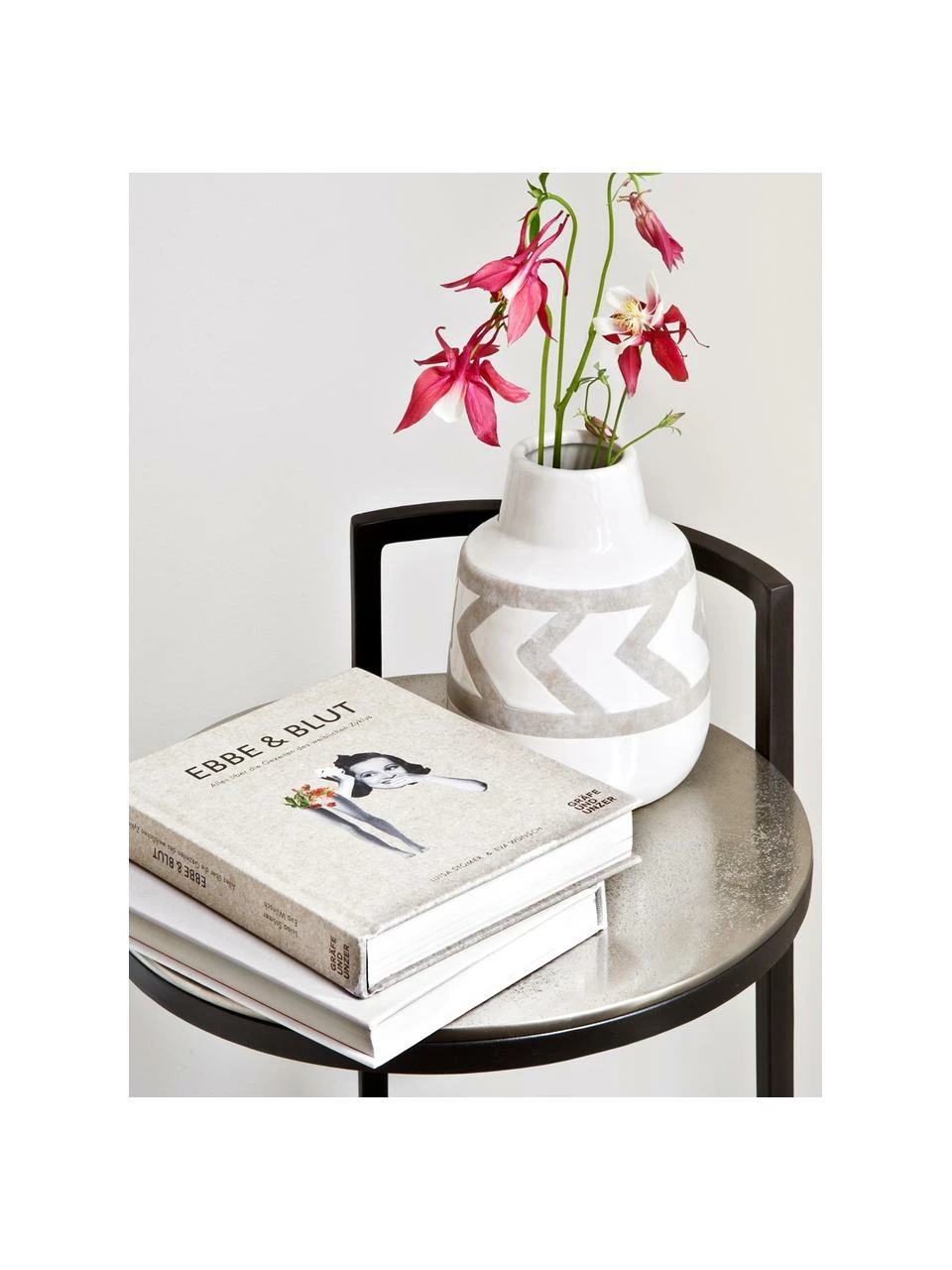 Westwing Collection Table d'appoint ronde Circle, Ă 36 x haut. 66 cm â Image 2