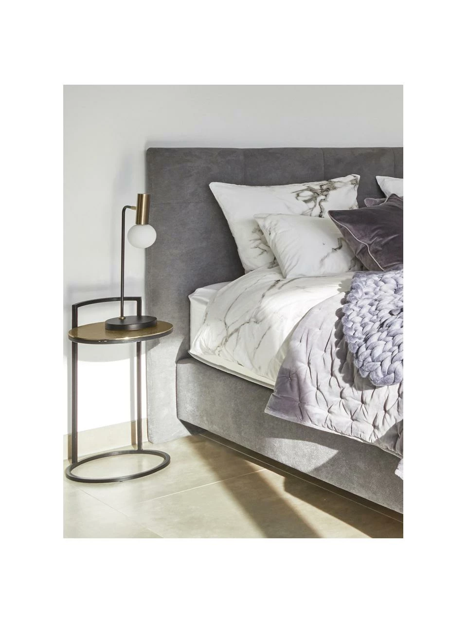 Westwing Collection Table d'appoint ronde Circle, Ă 35 x haut. 66 cm â Image 3