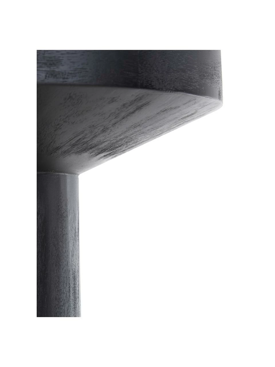 Westwing Collection Table d'appoint ronde bois de manguier Benno, Ă 50 x haut. 50 cm â Image 6