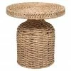 Bloomingville Table d'appoint ronde en rotin Camo, Ø 47 x haut. 47 cm