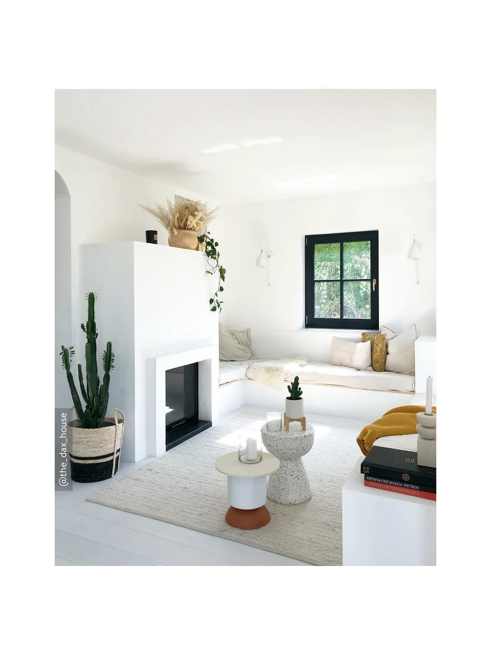 HKliving Table d'appoint terrazzo Lars, Ă 35 x haut. 44 cm â Image 5