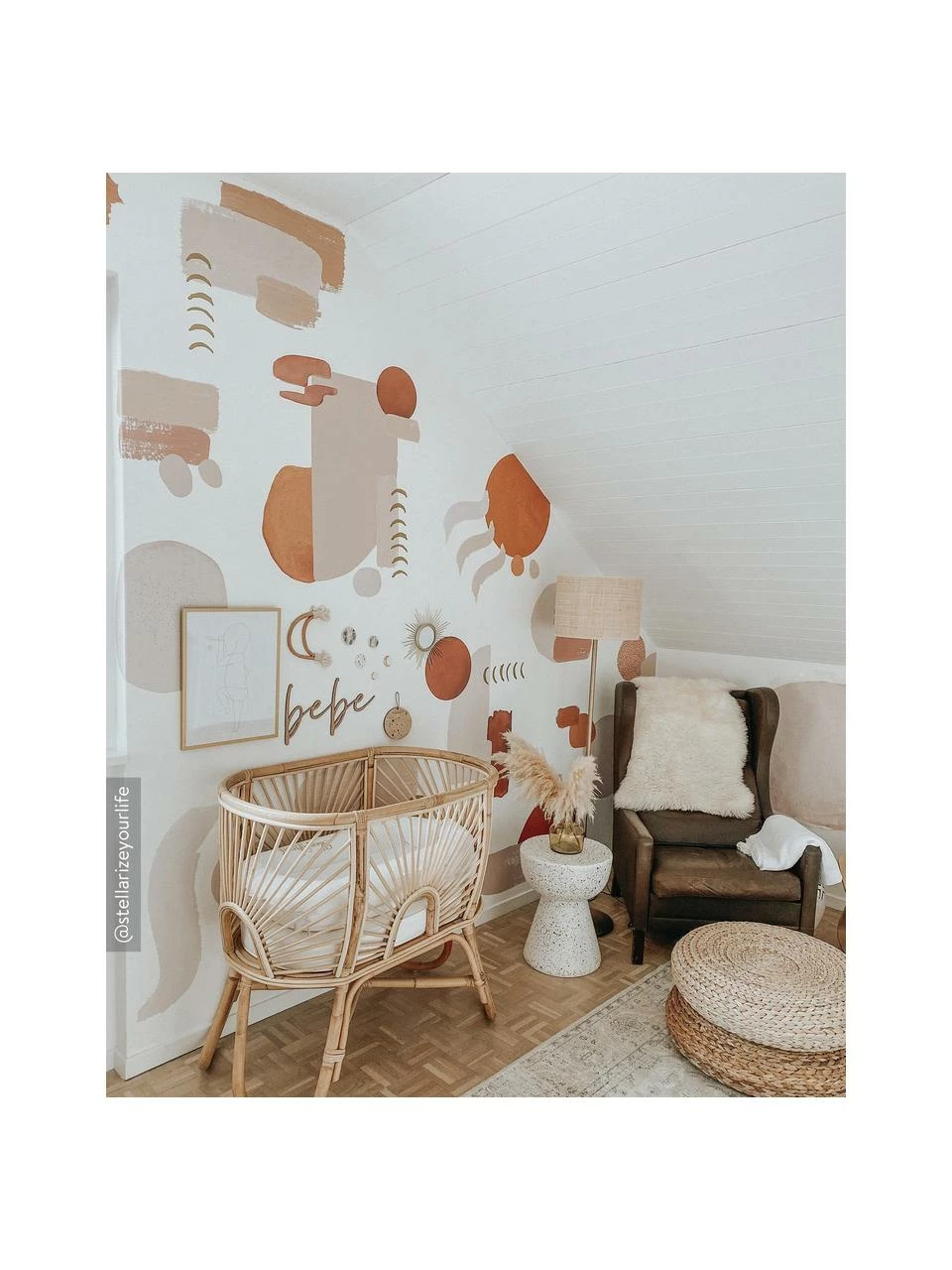 HKliving Table d'appoint terrazzo Lars, Ă 35 x haut. 44 cm â Image 6