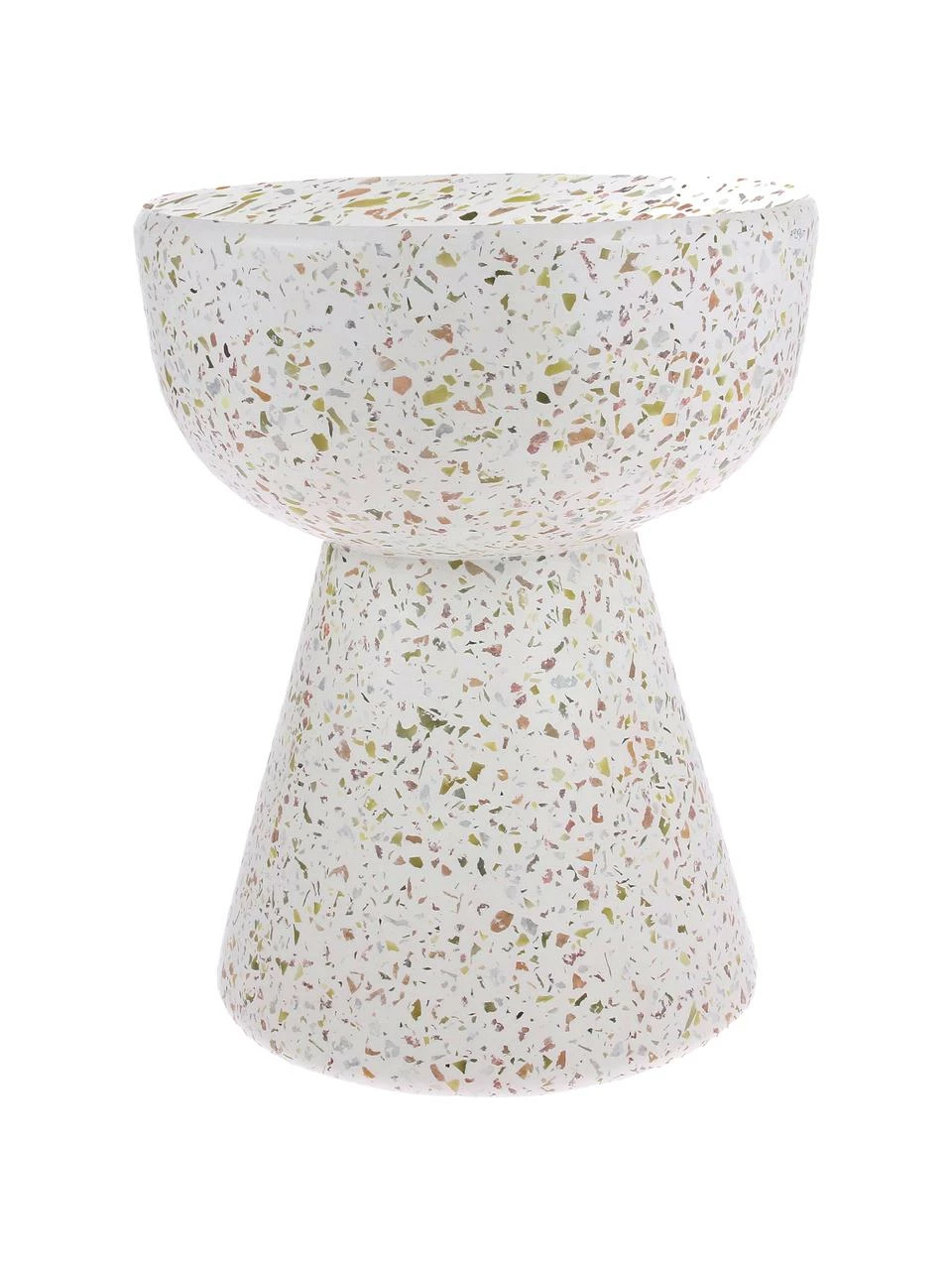 HKliving Table d'appoint terrazzo Lars, Ă 35 x haut. 44 cm