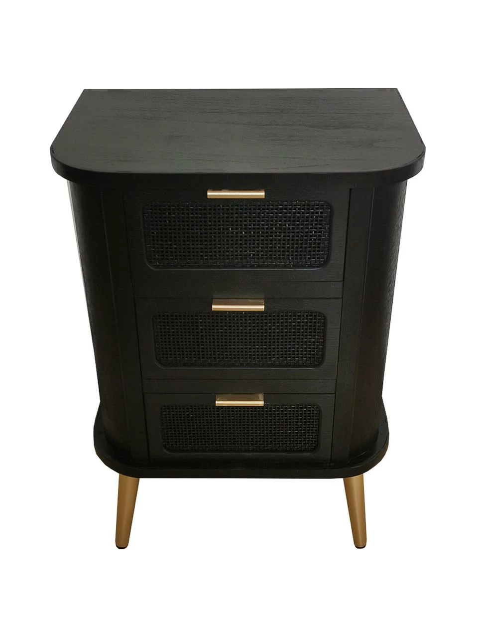 Table de chevet arrondie Cayetana Round, larg. 50 x haut. 72 cm – Image 4