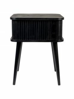 Zuiver Table de chevet bois Barbier, larg. 45 x haut. 59 cm