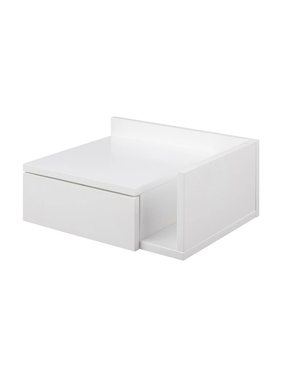 Table de chevet murale avec tiroir Ashlan, larg. 40 x haut. 17 cm – Image 5