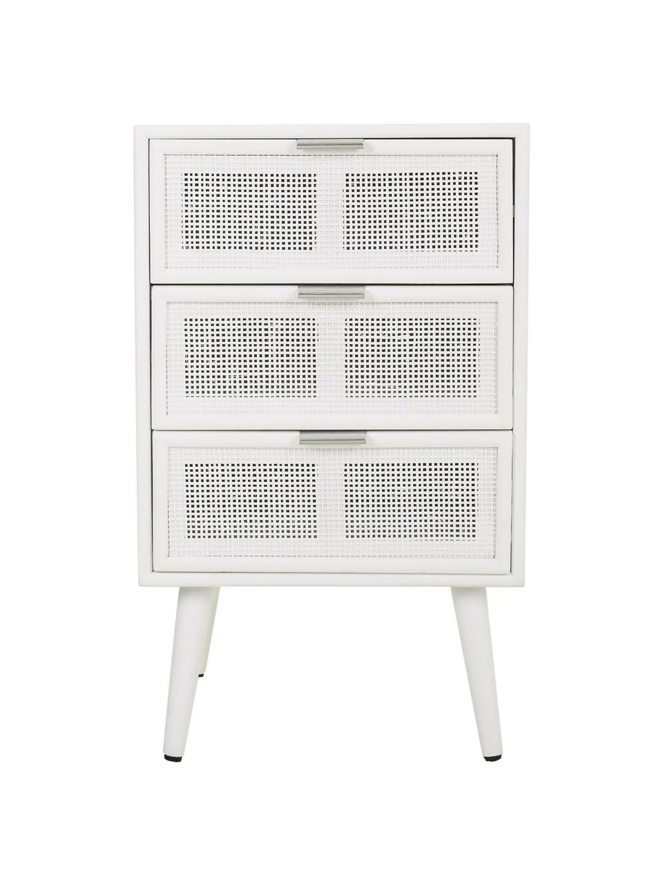 Table de chevet rustique Cayetana Shelfy, larg. 42 x haut. 71 cm – Image 4