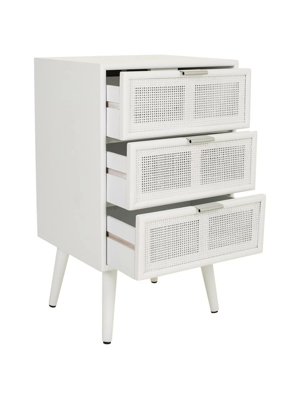 Table de chevet rustique Cayetana Shelfy, larg. 42 x haut. 71 cm – Image 5