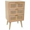 Table de chevet rustique Cayetana Shelfy, larg. 42 x haut. 71 cm