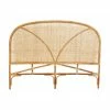 Nordal Tête de lit en rotin tressé Bali, larg. 180 x haut. 140 cm