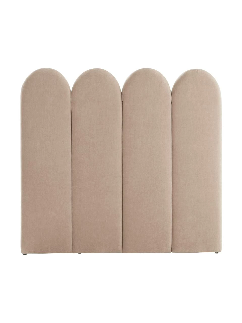 Tête de lit rembourrée chenille Miami, larg. 125 x haut. 124 cm – Image 4